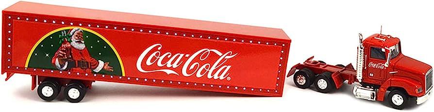 Juguete Replica Camion De Coca Cola Escala 1:43 Con Luces Led En El Contenedor Original  